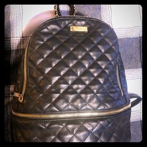 Aldo tufted Faux leather backpack purse